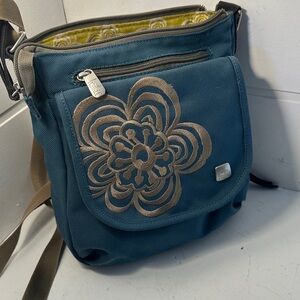 Haiku cloth organizer crossbody bag